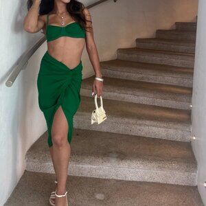 chiffon skirt SET